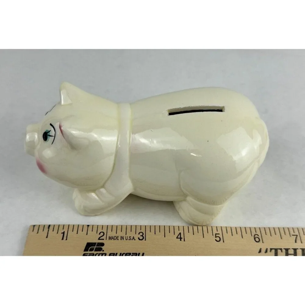 Vintage Ceramic Piggy Bank 6